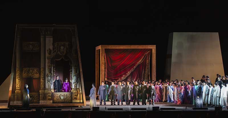 Roma, Terme di Caracalla torna in scena “Aida” diretta da Jordi Bernàcer.