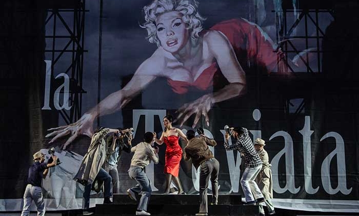 Roma, Caracalla. Dopo l’Aida inaugurale ancora Verdi con “La traviata” “Anni ’60”.