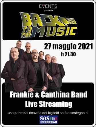 “Back To Music” con Franchie & Canthina Band.