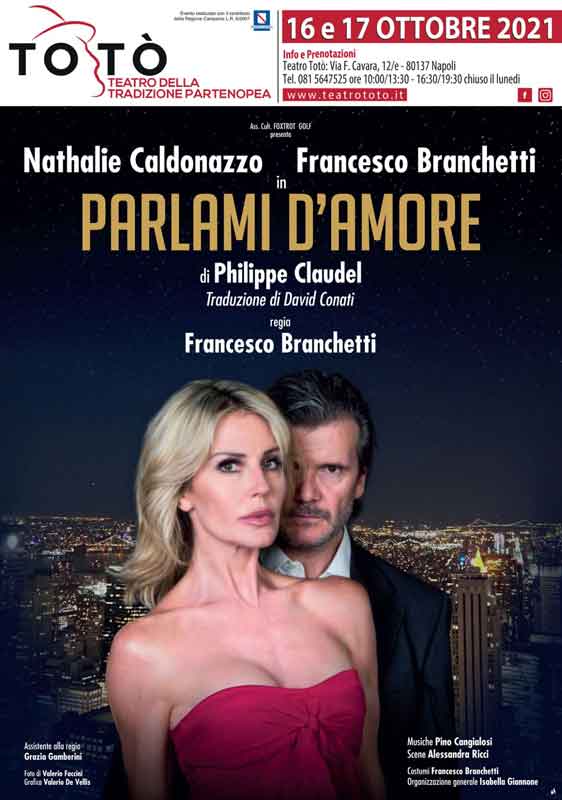Teatro Totò di Napoli presenta “Parlami d’Amore”.