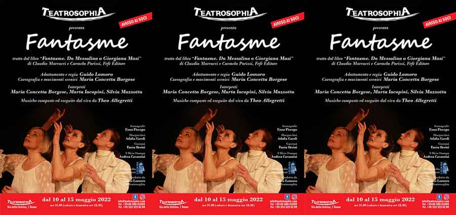 Teatrosophia in scena “Fantasme”.