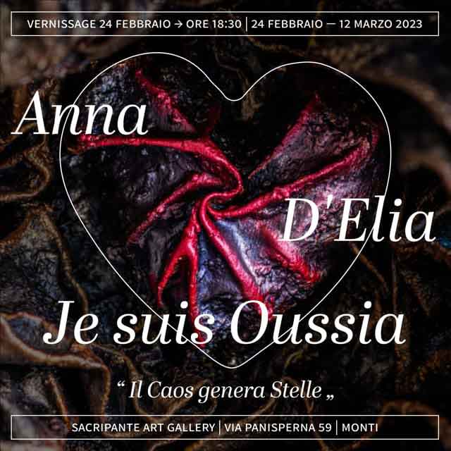 Anna D’Elia in mostra “Il Caos genera Stelle”