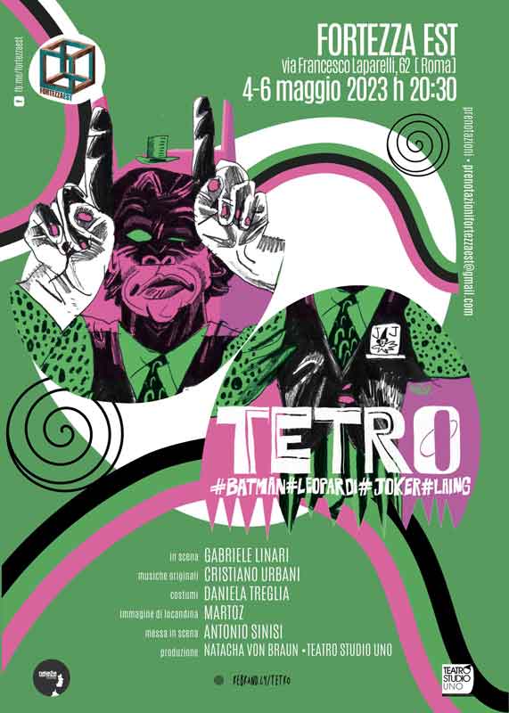 Fortezza Est in scena “Tetro”.