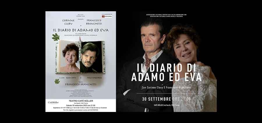 Teatro Café Müller “Il diario di Adamo ed Eva”.