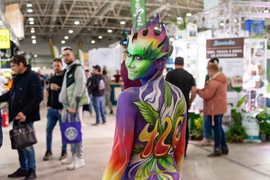 Fiera di Roma “Canapa Mundi”.