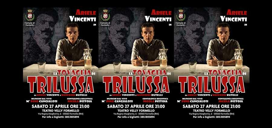 Teatro Velly “La tovaglia di Trilussa”.